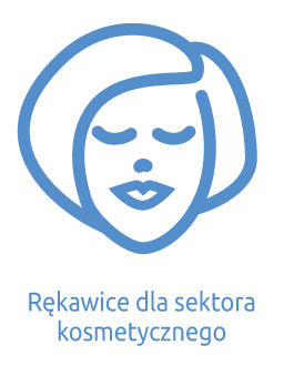 rękawice dla sektora kosmetycznego